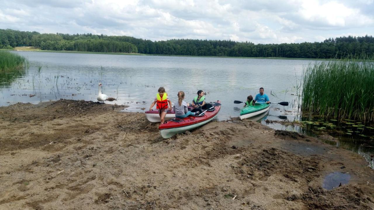 Domki Nad Jeziorem - Zalesie 7D Zalesie (Olsztyn) Ngoại thất bức ảnh