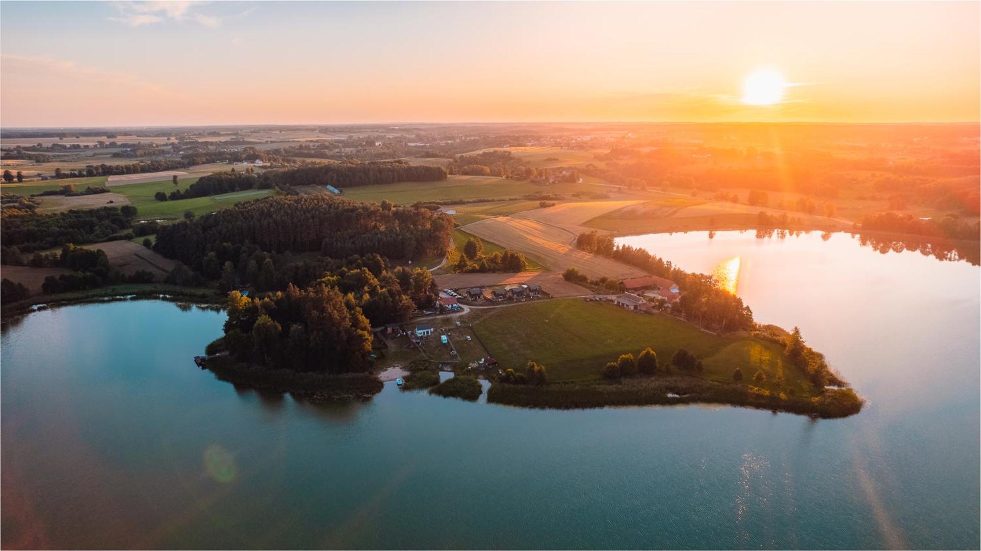 Domki Nad Jeziorem - Zalesie 7D Zalesie (Olsztyn) Ngoại thất bức ảnh