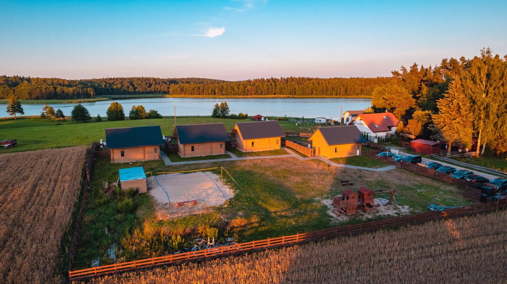 Domki Nad Jeziorem - Zalesie 7D Zalesie (Olsztyn) Ngoại thất bức ảnh