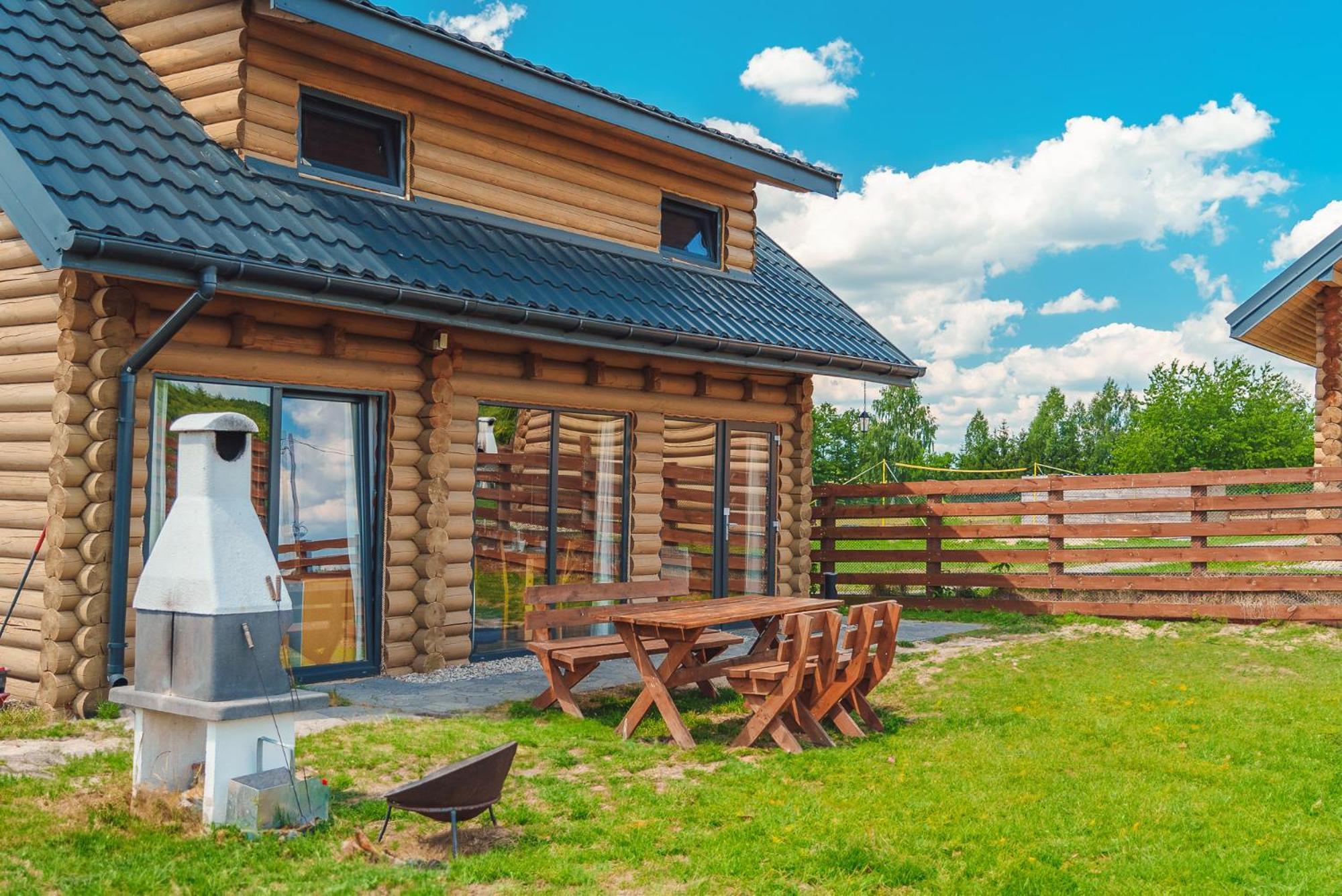 Domki Nad Jeziorem - Zalesie 7D Zalesie (Olsztyn) Ngoại thất bức ảnh